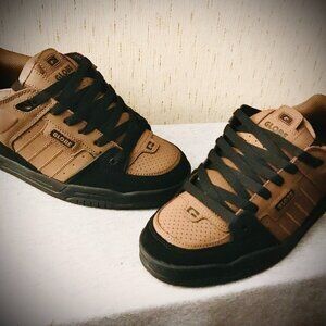 Globe Fusion Skate Shoes Otter/Black US 11